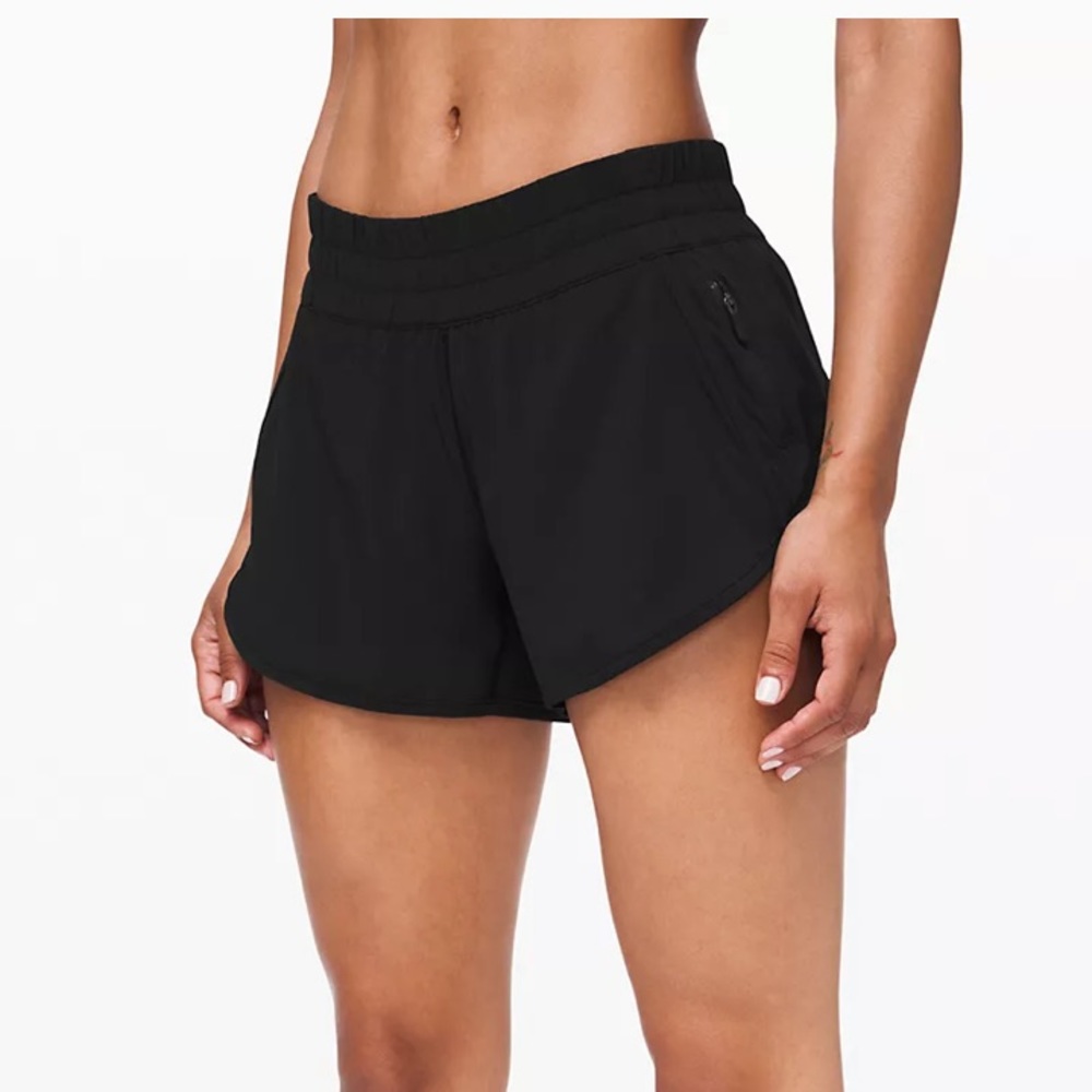 Tracker Low-Rise Lined Short 4" - Black